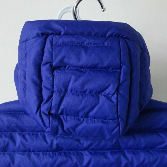 NWT LULULEMON LAZR Blue 700 Fill Pack It Down Again Removable Hoodie Jacket 4 - Picture 7 of 12